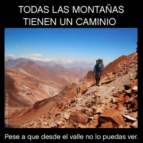 Frases de montañismo y trekking